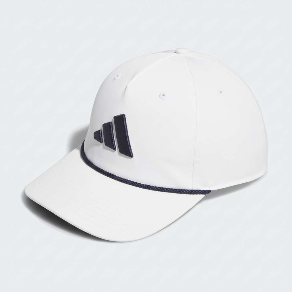 Casquette Adidas blanche - Vue de face