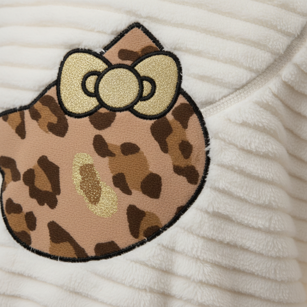 Détail motif léopard