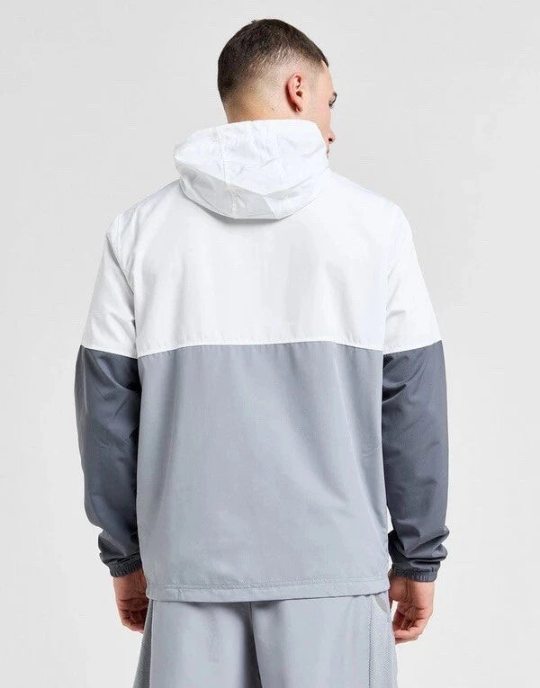 Veste coupe-vent Under Armour Wind Woven - Blanche et grise